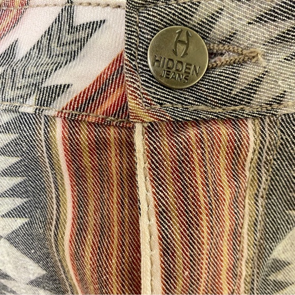 Hidden Jeans Size 9 Patterned Jeans - Picture 4 of 4